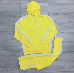 Survêtement de Sport deux couleurs, nouveau Design, Jogging, poche latérale zippée pour téléphone, Logo personnalisé, survêtement à manches longues imprimé pour garçons - Product Image 5