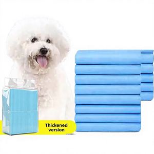 Tapis absorbants désodorisants épaissis pour chats et chiens, 100 pièces, en film PP non tissé, fournitures pour animaux de compagnie - Product Image 1