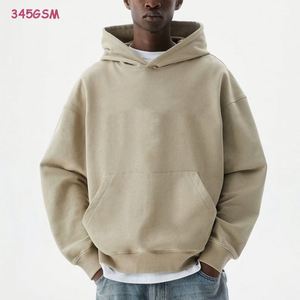 Sudadera con Capucha sin Cordón, Estilo Pullover, Personalizada con Impresión Digital, de Felpa Francesa, de Algodón, Talla Grande para Hombre, Venta al Por Mayor - Product Image 1