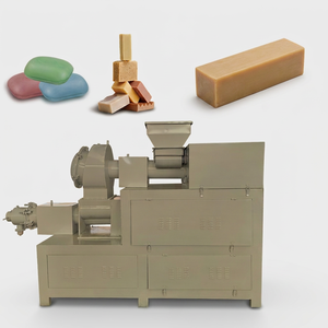 Ligne de production de savon, machine extrudeuse de savon, système complet d'extrusion de barres de savon, usine de fabrication de savon pour lessive et toilettes - Product Image 1