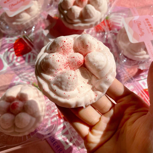 Slow Rising Squishy Strawberry Cake <b>Squeeze</b> Toy Super Soft Moist Simulation Fruit Cake Squishies - Product Image 2