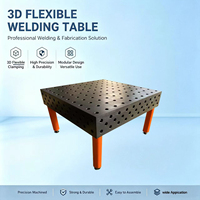 Table de soudage 3D D28 du fournisseur chinois, plateforme de soudage à grille perforée flexible avec tailles personnalisées disponibles