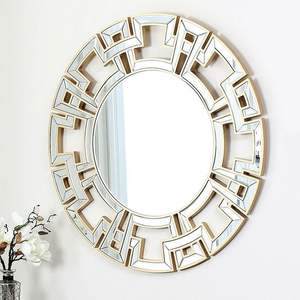 80 من الشركة المصنعة للمصنع الأكثر مبيعاً مرآة مخصصة بإطار جدار الشمس للفنادق المنزلية الفن الزخرفي دروبشيبينغ DDP - Product Image 1