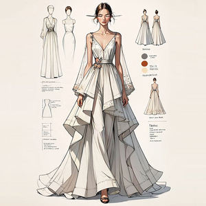 परिधान डिजाइन कारखाने निर्माता कस्टम कपड़े विक्रेता बुटीक कपड़े आकस्मिक महिला पार्टी सेक्सी पोशाक - Product Image 4