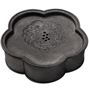 Antique Tin Teapot Stand Irregular Shape Water Storage For Kung Fu <b>Tea</b> <b>Set</b> Afternoon <b>Tea</b> Use - Product Image 5
