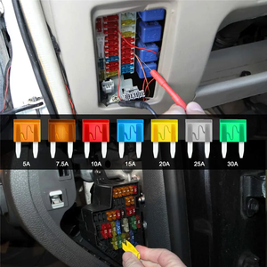 2AMP APM/ATM 32V Mini Blade Style Fusibles 2A Protección contra cortocircuitos Fusible para automóvil (2 AMP) - Product Image 6