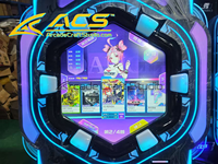 Machine de jeu d'arcade ACS Dual Dance, plateforme interactive de rythme, équipement de divertissement commercial pour lieux intérieurs