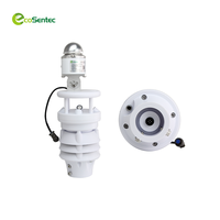 Ecosentec-Sensor Ultrasónico de Viento/Temperatura/Humedad/Presión/Lluvia/Radiación Solar/Polvo, RS485, con Salida de 1 a 2, 2, 1, 2, 1, 1, 2