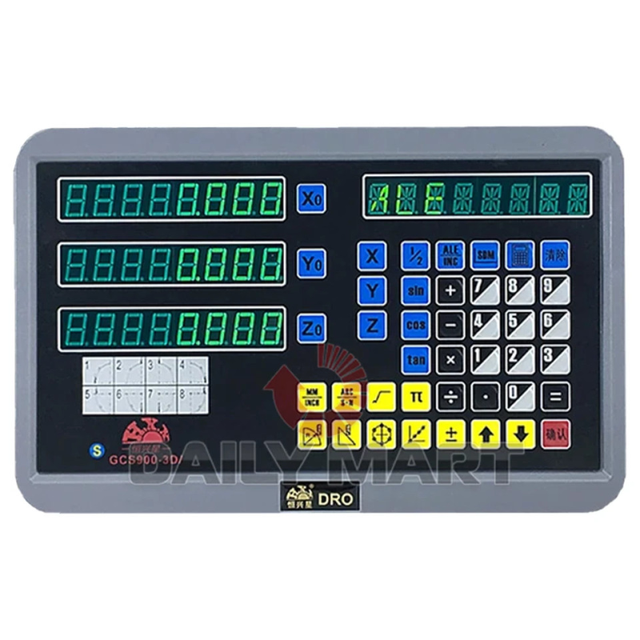 Plc New In Box GCS900-3D 3 Axis Dro Display Digital Readout For Milling Machine Bulk Supply