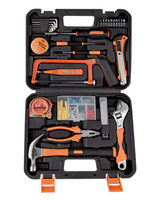 Vente flash : ensemble d'outils à main 22 pièces, boîte à outils pour la maison, kit d'outils de mécanicien