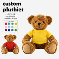 JRA Faible MOQ Créez Votre Propre Peluche Personnalisée, Adorables Animaux en Peluche Dragon Personnalisables, Jouet en Peluche Cochon Personnalisable en Coton