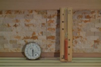 Ruang Sauna, Sauna kering 2 orang dengan kompor dan batu