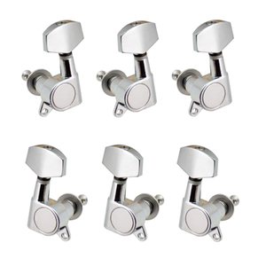3L3R Chrome <strong>Tuning</strong> Pegs <strong>String</strong> Tuners Guitar Machine Head for Electric Acoustic Guitar Parts - Product Image 1