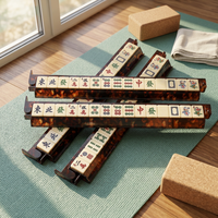 Règle de Mahjong Royal Holy, règle américaine deux-en-un pour rangées/cartes, règle juive, support de Mahjong 175 pouces avec tige de poussée en ABS