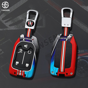 3/4/5/6 Nút Chìa Khóa Xe Trường Hợp Bìa Shell <span class=keywords><strong>Fob</strong></span> Đối Với GMC Địa 2019 Đối Với Chevrolet ngoại ô 2019 Xe Keychain Phụ Kiện Nội Thất - Product Image 2