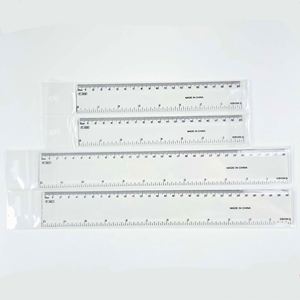 Regla de Plástico Personalizada con Logotipo, 15 cm, 20 cm, 30 cm, Gruesa, de Alta Claridad, para Premios Escolares y Regalos - Product Image 3