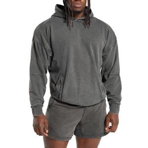 Customized High-quality Cotton <b>Men's</b> Casual Sportswear of <b>Men's</b> <b>Long</b> Sleeved and <b>Shorts</b> Hoodie Tracksuits <b>for</b> <b>Men</b> - Product Image 1
