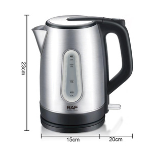 1500W Efficient High Quality Stainless Steel 2L Water <b>Boiler</b> Water Electric Kettle Rapid Boil with Water Indicator - Product Image 2