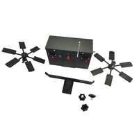 Offre Spéciale Double Roues Rotatif Feux D'artifice Tir Machine Cold Pyro Feux D'artifice Fontaine Scène Effets Spéciaux pour Mariage