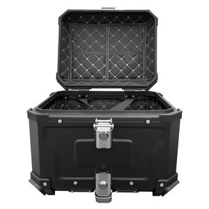ZHUITU de X caja de una clave, haga clic en qulickly estrenado cerradura de aleación de cola caja trasera superior de aluminio caja de la motocicleta - Product Image 1