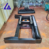 Poutre de nivellement inclinable et non inclinable pour excavatrice R120/DX60 - Idéale pour la préparation de plateformes, de parkings et de chantiers de construction