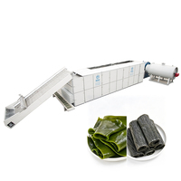 Ondersteuning voor maatwerk zeewierdroogapparatuur droogmachine voor voedsel met gaasband voor kool/fruit/gember vis en vlees droogmachine