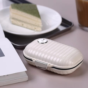 Wholesale Portable Travel for Seven Days Multiple Compartments Sealed Pill and Tablet Storage <b>Box</b> <b>Large</b> - Product Image 4