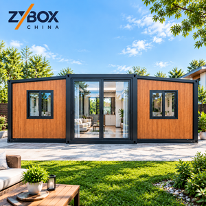 Casa Prefabricada Ecológica <span class=keywords><strong>de</strong></span> Madera <span class=keywords><strong>de</strong></span> 20 pies/40 pies, Casa Contenedor Expandible <span class=keywords><strong>de</strong></span> Lujo con 2 Dormitorios para los Mercados <span class=keywords><strong>de</strong></span> Australia, Estados Unidos y Canadá, Ideal para Airbnb - Product Image 2