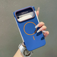 Coques de protection fines antichoc mates avec anneau magnétique pour iPhone 11 à 18 Pro Pro Max – Accessoires pour téléphones portables