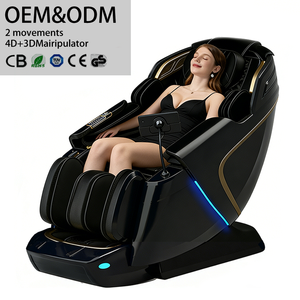 Silla <span class=keywords><strong>de</strong></span> Masaje Corporal Completo 4D <span class=keywords><strong>de</strong></span> Gravedad Cero con Doble Núcleo <span class=keywords><strong>Eléctrico</strong></span> para Masaje Tailandés - Product Image 1