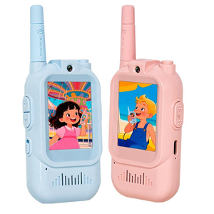 KDJ01 DreamjoX 2025 2026 2024 Juguetes para Niños, Walkie-Talkie con Video, Radio Bidireccional con Pantalla y 4 Efectos de Voz - Product Image 4