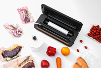 Sacs sous vide en nylon co-extrudé à 7 couches, durables et gaufrés |   Personnalisable |   Compatible avec le congélateur |   Sachets d'emballage alimentaire recyclables pour