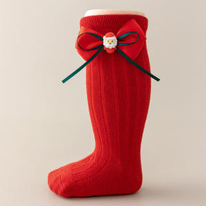 ถุงเท้ายาวครึ่งน่องสำหรับเด็กถุงเท้าเด็กลายขวางสำหรับฤดูใบไม้ร่วงฤดูหนาว - Product Image 5