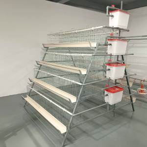 Poules pondeuses Offre Spéciale élevage de volailles pondeuses 1000 capacité 4 niveaux prix batterie poulet animal <span class=keywords><strong>Cage</strong></span> pour l'Afrique - Product Image 2