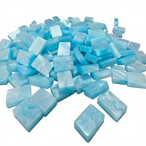 Tuiles de Mahjong en Acrylique Vert Effet Jade Personnalisées, Style Américain de Luxe Moderne, Motifs Jardin Botanique, Pliables, Écologiques, pour le Divertissement - Product Image 6