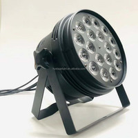 Populaire 4in1 5in1 6in1 18 pièces Led Par peut lavage en aluminium Dj Bar Dmx512 contrôle Par lumière équipement de scène