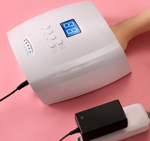 专业美甲灯 S10 48W 无线紫外线+LED双波长灯可充电 ABS材质 凝胶固化 便携式 热销 - Product Image 6