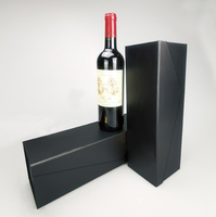 Usine de fabrication de boîtes en carton ondulé, boîte à vin rectangulaire haut de gamme, personnalisée, écologique, recyclable, robuste, avec compartiments