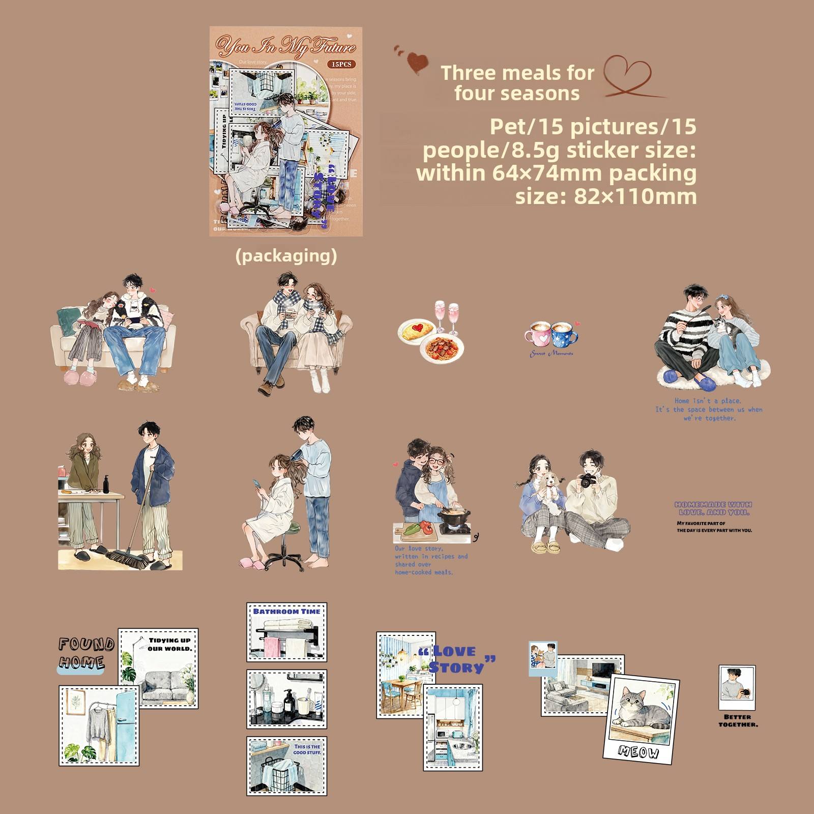 E Trois repas et quatre saisons