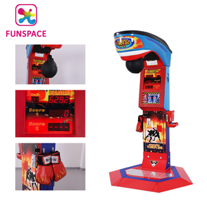 Prueba de fuerza robusta Venta de boletos Juegos que funcionan con monedas Arcade Punzonadora Máquina DE BOXEO - Product Image 1