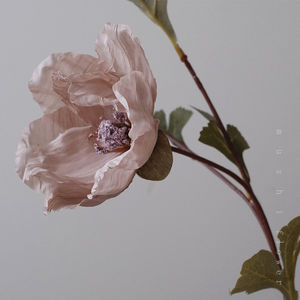 Wholesale 70 cm Silk Flower <strong>Floral</strong> Single Corn poppy Artificial Flowers Wedding Decoration Table Wall Decor Christmas Hotel - Product Image 3