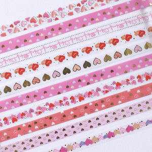 <span class=keywords><strong>Cinta</strong></span> Adhesiva Decorativa Kawaii de Alta Calidad, 10 Rollos/Caja, Papel <span class=keywords><strong>Washi</strong></span> para Scrapbooking, Regalo Fresco, Marca KOUZIO, 3m de Longitud - Product Image 2