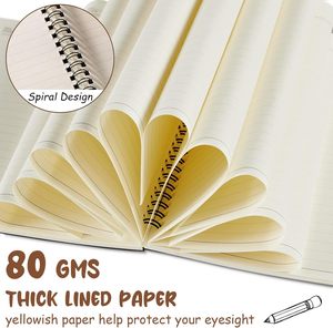 Tùy chỉnh thiết kế logo bán buôn mờ màu hồng Bìa cô gái ủng hộ văn phòng phẩm thiết lập Ins phong cách quà tặng độc đáo xoắn ốc máy tính xách tay - Product Image 3