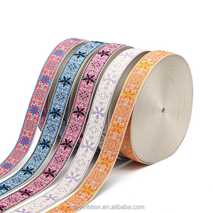 กระเป๋าริบบิ้นผ้าแจ็คการ์ดทำจากโพลีเอสเตอร์ขนาด50มม. สายรัดกระเป๋าสะพายไหล่แบบกว้าง - Product Image 3