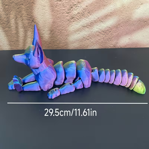 Statua di Anubi Stampata in 3D, Decorazione per Halloween e Natale, Regalo Creativo da Collezione per Scrivania, Auto e Casa - Product Image 2