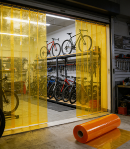 Servicio de Corte de Molduras Personalizadas BOTHWIN, Cortina de <span class=keywords><strong>PVC</strong></span> Resistente a los Rayos UV y al Envejecimiento (Espesor de 1mm-10mm) para Soporte de Reparación de Bicicletas - Product Image 1