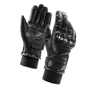 <span class=keywords><strong>Gants</strong></span> de moto en cuir imperméables pour l'hiver, compatibles écran tactile, avec manchette extensible, pour le cyclisme - Product Image 1