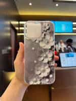 Étui de téléphone de luxe à motif floral orné de diamants pour Oppo RENO15 F 5G, vente en gros de coques ornées