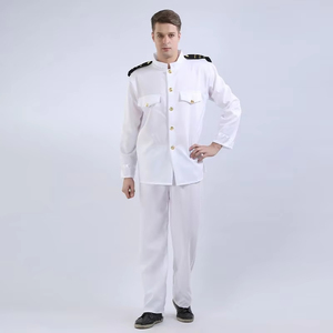 Prezzo all'ingrosso per adulti Halloween Performance <span class=keywords><strong>Costume</strong></span> capitano marinaio gioco di ruolo - Product Image 6