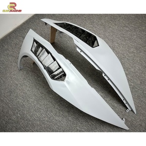 Guardabarros Delantero de Fibra de Carbono Forjado Estilo Vorstein para Lambo Huracan LP580 LP610 EVO, Piezas de Auto 2014-2018 - Product Image 5